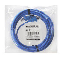 サンワサプライ カテゴリ5/350M単線ケーブル 5m ブルー KB-10T350-05N（直送品）