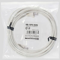 サンワサプライ UTPエンハンスドカテゴリ5ハイグレード単線ケーブル KB-10T5-05N 1個