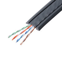 サンワサプライ アンダーカーペットLANケーブルのみ100m KB-CP5-CB100 1本
