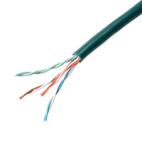 サンワサプライ カテゴリ5eUTP単線ケーブルのみ 100m グリーン KB-T5-CB100GN（直送品）