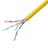 サンワサプライ カテゴリ5eUTPより線ケーブルのみ 300m イエロー KB-T5Y-CB300YN（直送品）