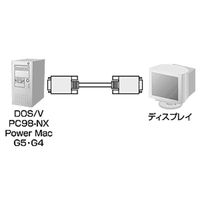 サンワサプライ ディスプレイケーブル KC-V3K 1本