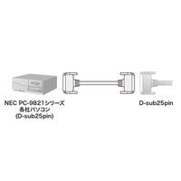 サンワサプライ RS-232Cケーブル KRS-004N 1本（直送品）