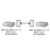 サンワサプライ RS-232Cケーブル KRS-107K 1本（直送品）