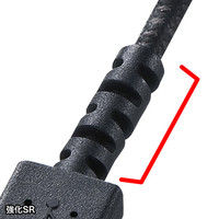 サンワサプライ どちらも両面させるmicroUSBケーブル Aオス-マイクロBオス 黒 2m USB2.0 KU-WRMCB20BK 1本（直送品）