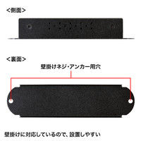 サンワサプライ PoEエクステンダー(Gigabit PoE+対応) LAN-EXPOE1 1個（直送品）