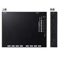 サンワサプライ ギガビット対応 薄型PoEハブ（9ポート） LAN-GIGAPOES9 1個（直送品）