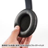 サンワサプライ マルチメディアヘッドホン MM-HP210 1個（直送品）