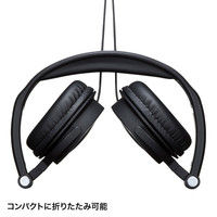 サンワサプライ マルチメディアヘッドホン（折りたたみ式） MM-HP211 1個（直送品）