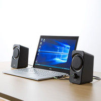 サンワサプライ USB電源マルチメディアスピーカー MM-SPL13UBK 1個（直送品）