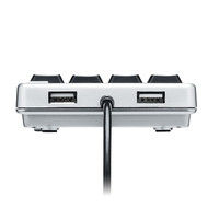 サンワサプライ USB2.0ハブ付テンキー 簡易パッケージ 有線 メンブレン ブラック NT-17UH2PKN 1個（直送品）