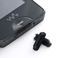 サンワサプライ SONY ウォークマンDock コネクタキャップ PDA-CAP2BK 1個（直送品）