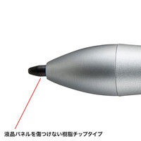 サンワサプライ 入力ペン（シルバー） PDA-PEN14N 1個（直送品）