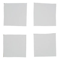 サンワサプライ 透明両面粘着ゴム（小）100枚入り QL-E76CL-25 1個（直送品）