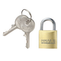 サンワサプライ eセキュリティ（南京錠小No.2） SLE-2L-2 1個（直送品）