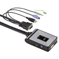 サンワサプライ ディスプレイエミュレーション対応DVIパソコン自動切替器(2:1) SW-KVM2DXN 1個（直送品）