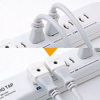 サンワサプライ スペースアダプタ よこ型 TAP-AD14 1個（直送品）