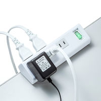 延長コード 電源タップ 3m 2P（ピン） 6個口 スイッチ ホワイト TAP-B53W サンワサプライ 1個（直送品）