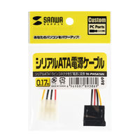 サンワサプライ シリアルATA電源ケーブル TK-PWSATAN 1個