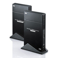 サンワサプライ ワイヤレスHDMIエクステンダー（据え置きタイプ・セットモデル） VGA-EXWHD5 1個（直送品）