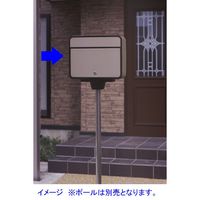 グリーンライフ スチールポスト(カムロック錠)チタングレー FH-58P(TGY) 1個