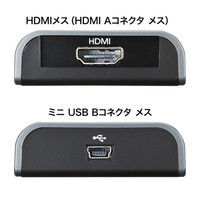 サンワサプライ USB-HDMIディスプレイ変換アダプタ シルバー USB2.0 AD-USB23HD 1個（直送品）