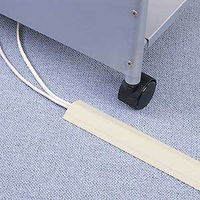 サンワサプライ ケーブルカバー(アイボリー) CA-R70 1個（直送品）