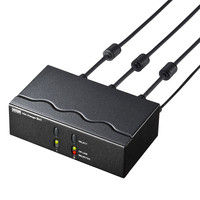 サンワサプライ ディスプレイ切替器（ミニD-sub（HD）15pin用）・2回路 SW-EV2N 1個（直送品）