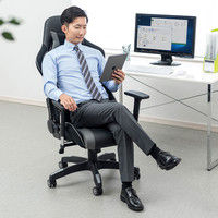 サンワサプライ ゲーミングチェア SNC-L18GY 1脚（直送品）