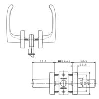 川口技研 B/S 50mm 空錠 JL-24-1M-N 1個