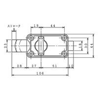 川口技研 ［表示錠（スライドカギ）] ホームカラーWC錠（直送品）