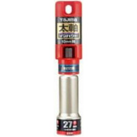 TJMデザイン 太軸ソケットロング(6角) 27mm FS27L-6K 1個（直送品）