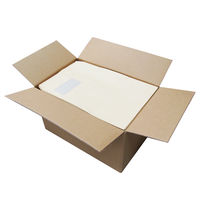 今村紙工 クラフト角20<85>グラシン窓 500枚箱入 18667 1箱(500枚入)