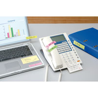 ヤマト RK-15CH-C メモックロールテープ 蛍光カラー 3個