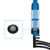 タカギ 5分岐コネクター 4mm×5 GKJ111 1個