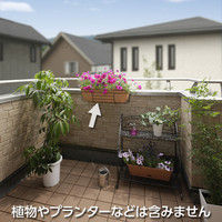 タカショー バイス式ホルダー650プランター用 黒 BH1VB/6S 1セット（6個入）（直送品）