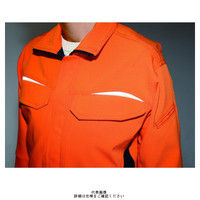 クロダルマ 長袖ジャンパー オレンジ 3L 32664ー28ー3L 1枚（直送品）