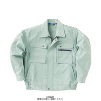 クロダルマ 長袖ジャンパー(ファスナー) ライトグリーン 6L 32381ー890ー6L 1枚（直送品）