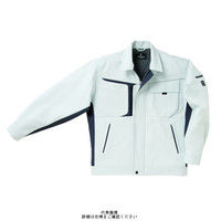 クロダルマ 長袖ジャンパー シルバー×チャコールグレー 4L 32596ー40ー4L 1枚（直送品）