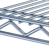 【軒先渡し】エレクター　スーパーシリーズ　ワイヤーシェルフ4段　幅605×奥行460×高さ1384mm　MS610P1390W4　1台（直送品）