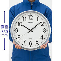 カシオ計算機 カシオ クオーツ掛時計 IQ-77-8JF 1個