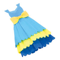 アーテック クレープ紙 250×250 6色組 13967 10セット