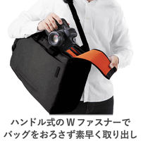 ELECOM off toco/2STYLEカジュアルカメラバッグ/バックパック/ハイグレード/Lサイズ/ブラック DGB-S037BK 1個