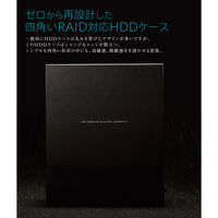 HDD (ハードディスク) ケース 3.5インチHDD USB3.0 2ベイ RAID機能搭載 ソフト付 LGB-2BRHU3 ロジテック 1個