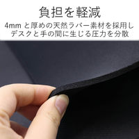 エレコム マウスパッド/超大判/ブラック MP-DM01BK 1個