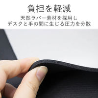 エレコム（ELECOM） マウスパッド/超大判/グレー 幅600×奥行297×厚み4mm MP-DM01GY 1個