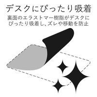 エレコム　ソフトレザーマウスパッド　ブラック　標準(S)サイズ/ソフトレザー仕様　MP-SL01BK（直送品）