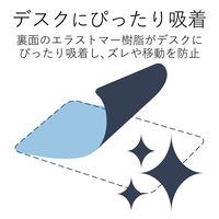 エレコム マウスパッド/ソフトレザー/Sサイズ/ネイビー MP-SL01NV 1個