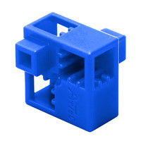 アーテック Artecブロック ハーフA 8P 青 77758 1セット(5個)（直送品）