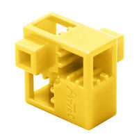 アーテック Artecブロック ハーフA 8P 黄 77761 1セット(5個)（直送品）